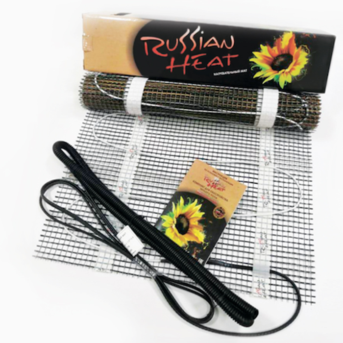 Нагревательный мини-мат двухжильный Russian Heat (7 кв.м.)